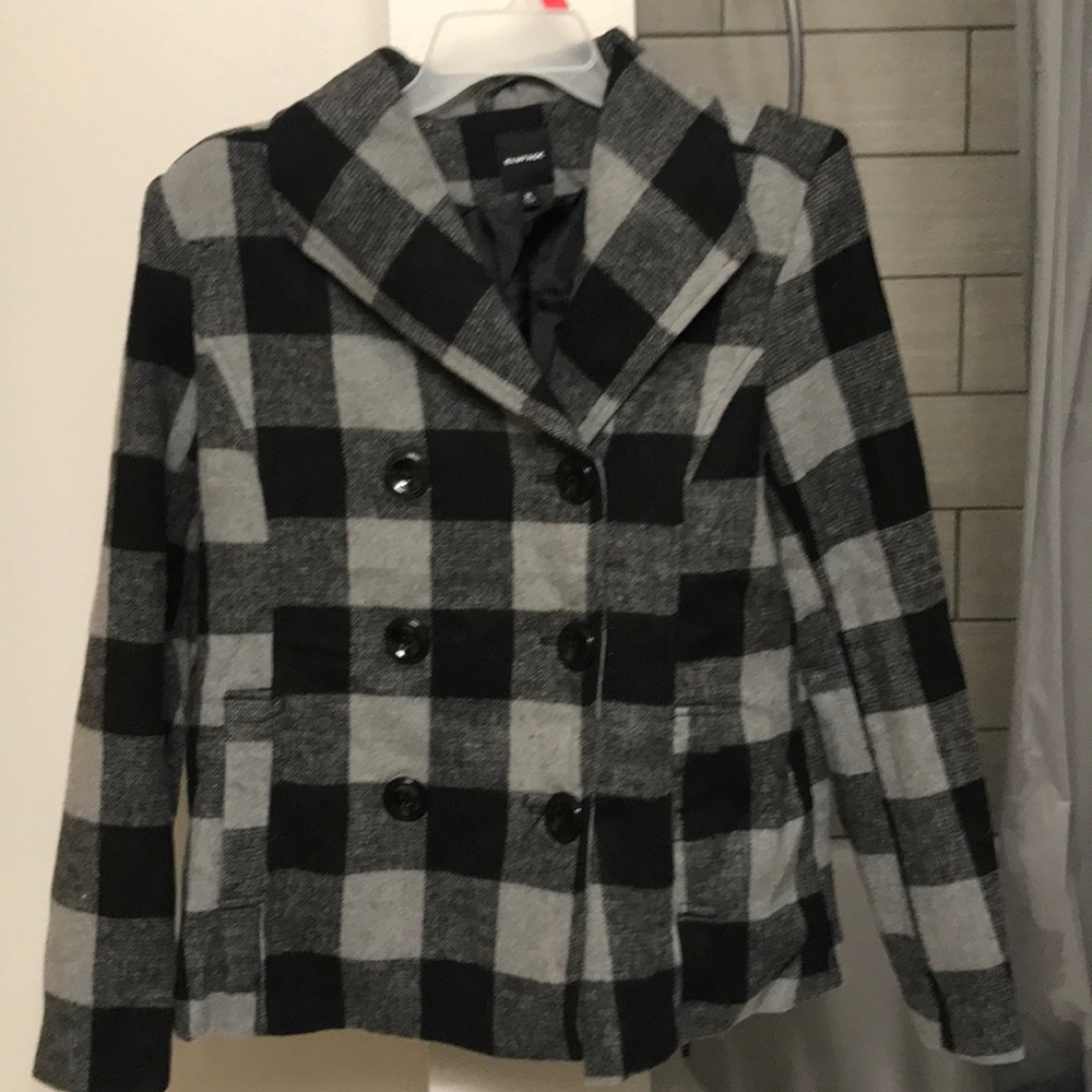 Rampage X Large Plaid Coat